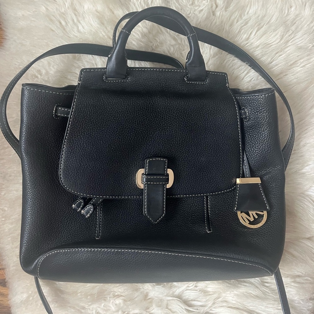 Michael Kors Leather Backpack